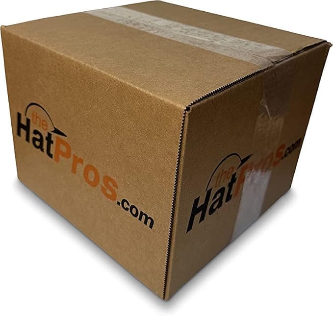 Richardson 168 Hi-Pro 7 Panel Flat Bill Adjustable Snapback Trucker Mesh Back Cap | OSFM | Bulk Pack Available - Image 8