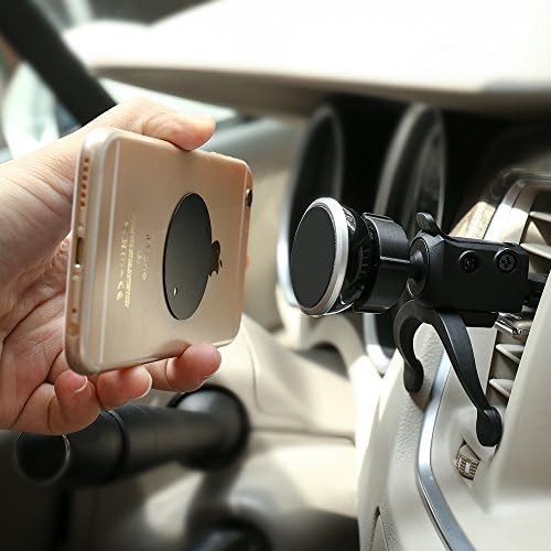 Magnetic Phone Car Mount, Universal Air Vent Magnetic Car Mount Phone Holder with Cradle-less Smartphone for all iPhone and Android Devices