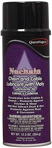 QuestVapco 576001 Nuchain Chain & Cable Lubricant w/ Moly