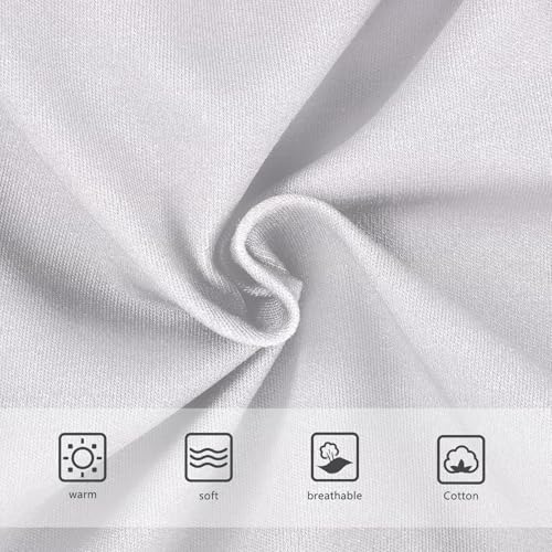 Joisal Designer Toddler Underwear Floral 2t Cotton Little Girl Panties Magnolia Light Gray Gradient Kids Undies Briefs3