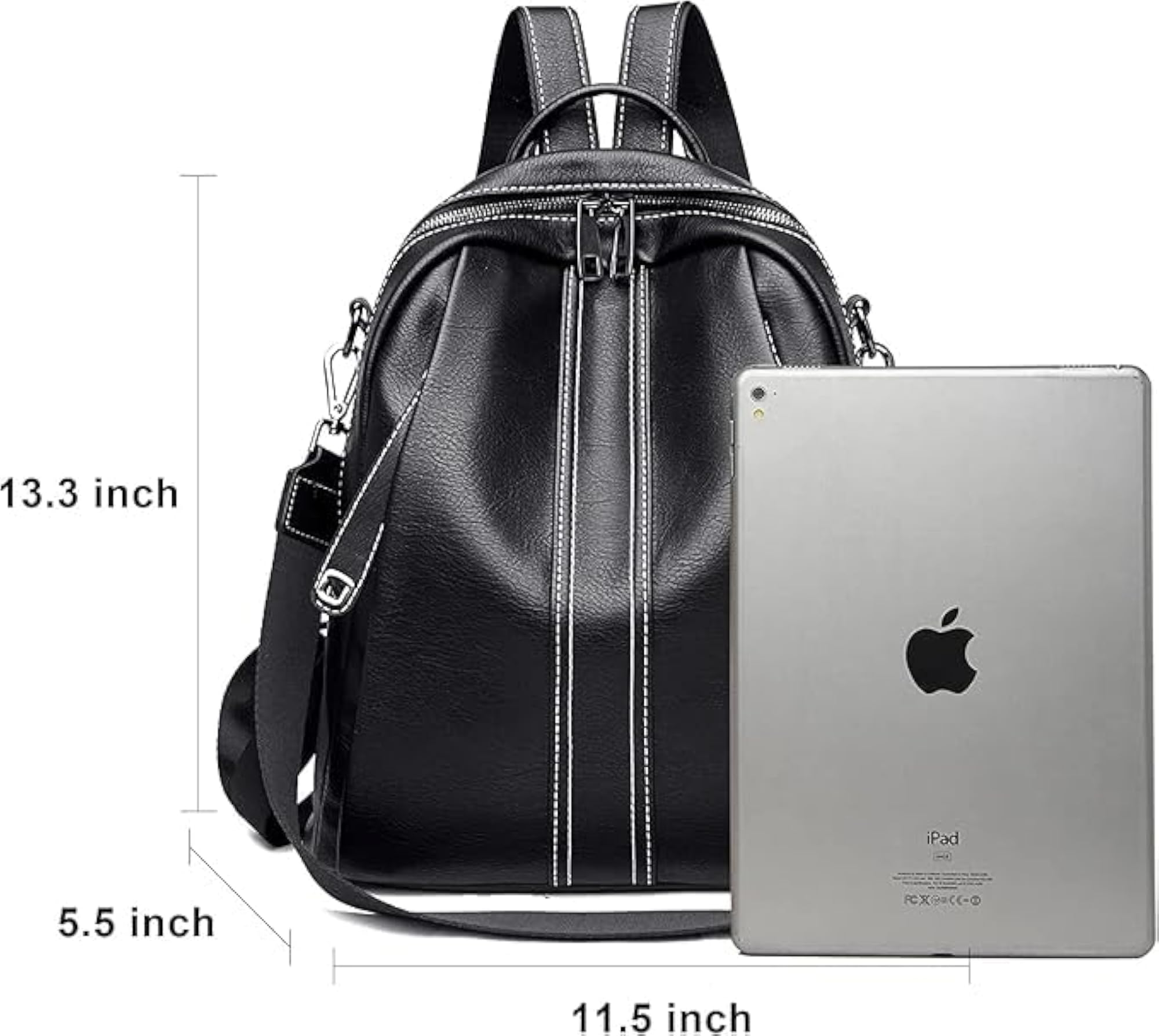 Premium Women's Stylish Backpack, Lightweight Travel Bag