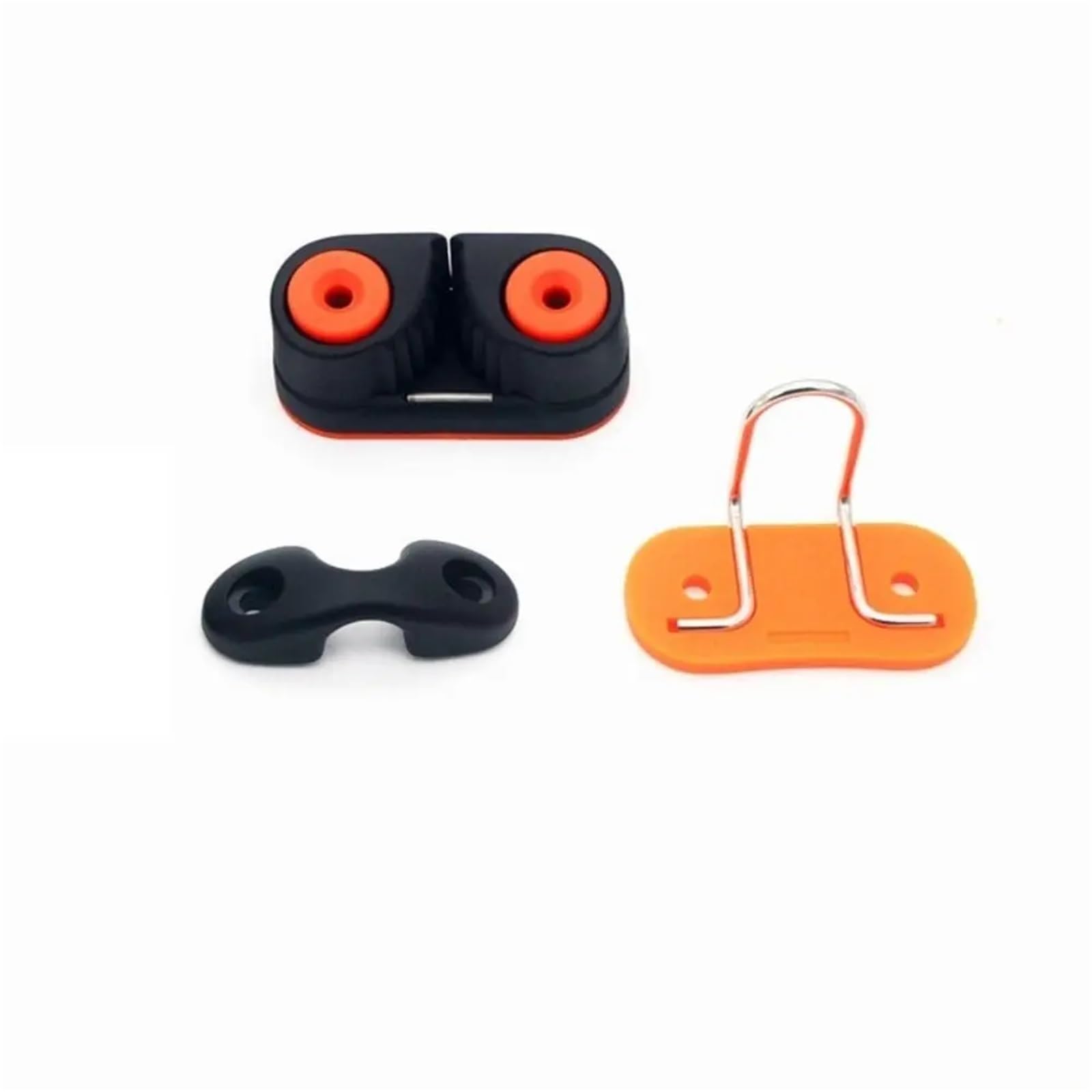 Strozzascotte, Morsetti A Camme Marini Morsetto universale for funi in nylon con cuscinetti a sfera e anelli di guida, galloccia a camma con ingresso rapido for kayak, ferramenta nautica, gallocce for