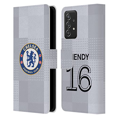 Carcasa Chelsea FC Edouard Mendy para Samsung Galaxy A53 5G funda de cuero tipo libro