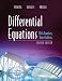 Differential Equations with Boundary Value Problems