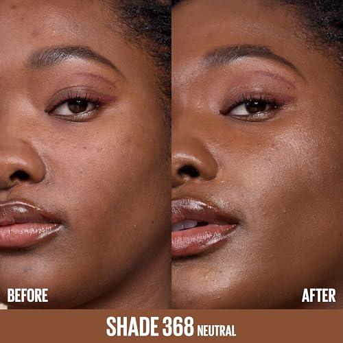 Image of Maybelline Lifter Plump & Glow Foundation, Liquid Foundation with 2% Niacinamide + Hyaluronic Acid, Plumping and Brightening Face Makeup, 368, 1 Count