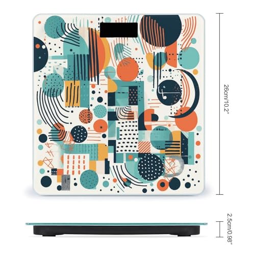 Báscula digital de baño Smart Scale con vidrio templado miniatura 2