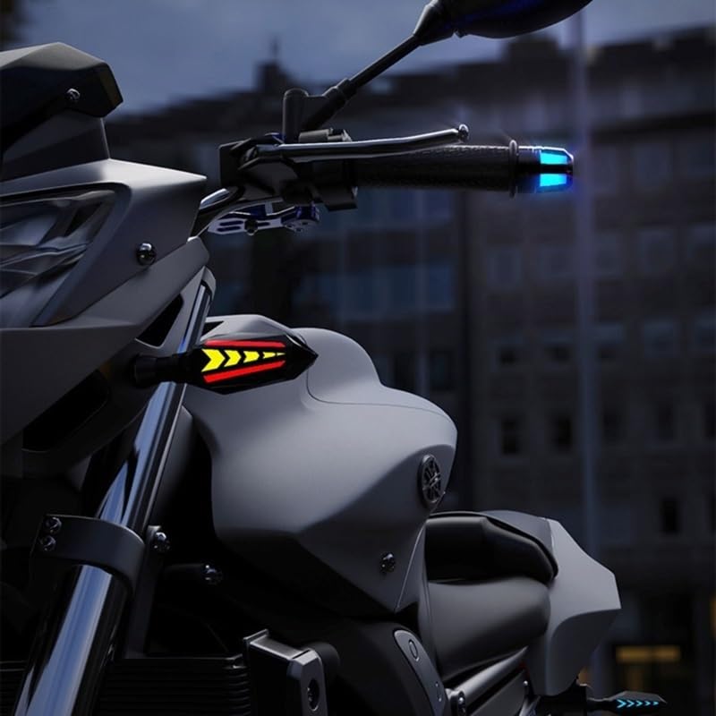 Clignotant vélo électrique LED 12V avec feu de guidon et marqueur latéral - 3