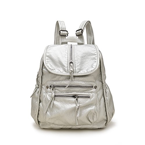 Sac en cuir véritable style coréen et sac à main vintage à bandoulière décontracté