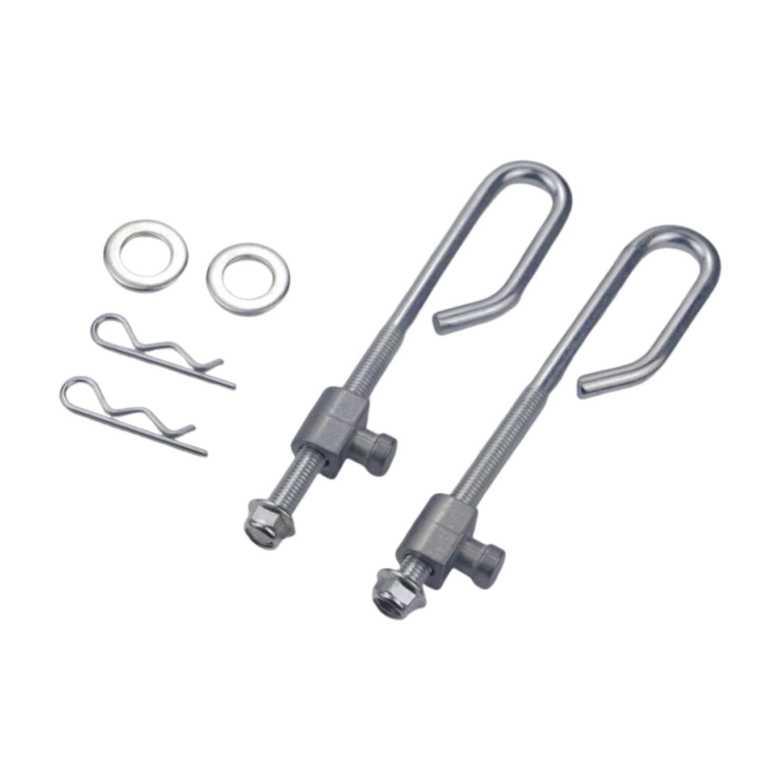 Kit de 2 Tiges de pour Le Relevage du Plateau de Coupe avec écrou de Blocage, Facile à Installer sur Les Tracteurs de Pelouse et Tondeuses