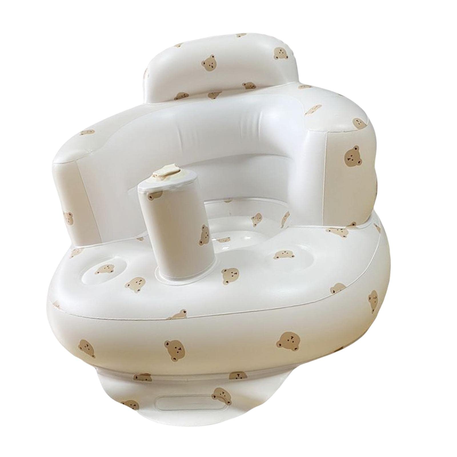 Oshhni Asiento infble de PVC para, niños Que juegan, SIL Flotante Shower para pequeños, Oso M