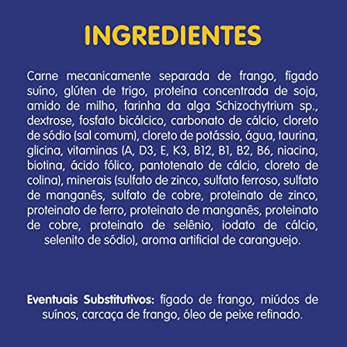 NESTLÉ PURINA FELIX FANTASTIC MIX Ração Úmida para Gatos Adultos Frango e molho sabor Caranguejo 85g