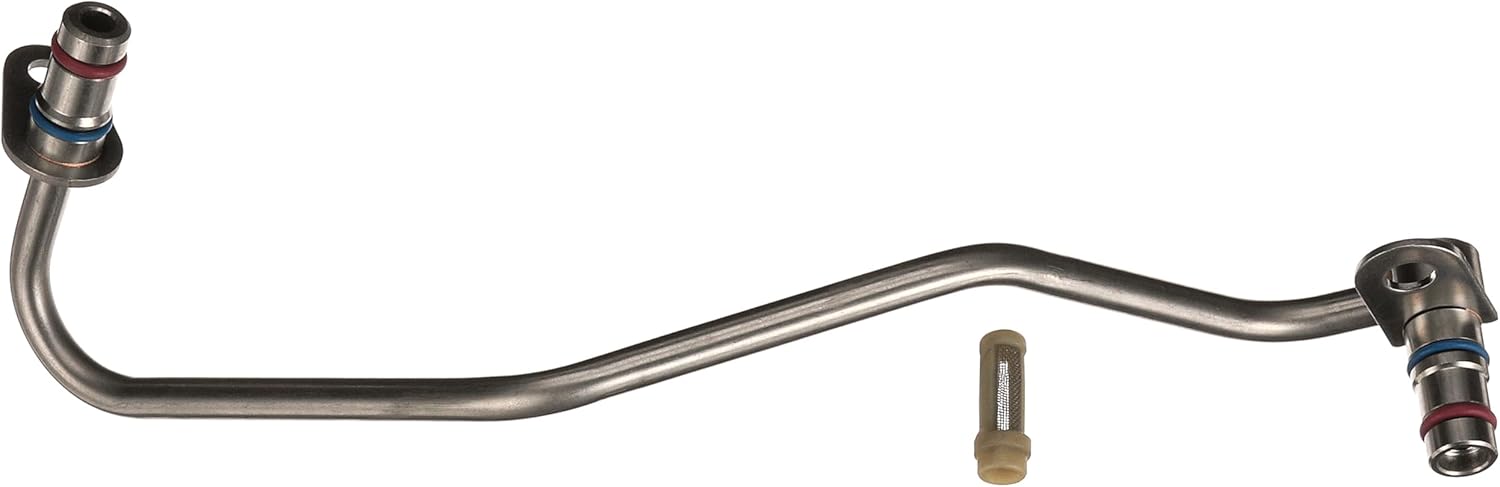Gates TL223 Turbocharger Oil Feed Line - Steel x 16" W/Filter