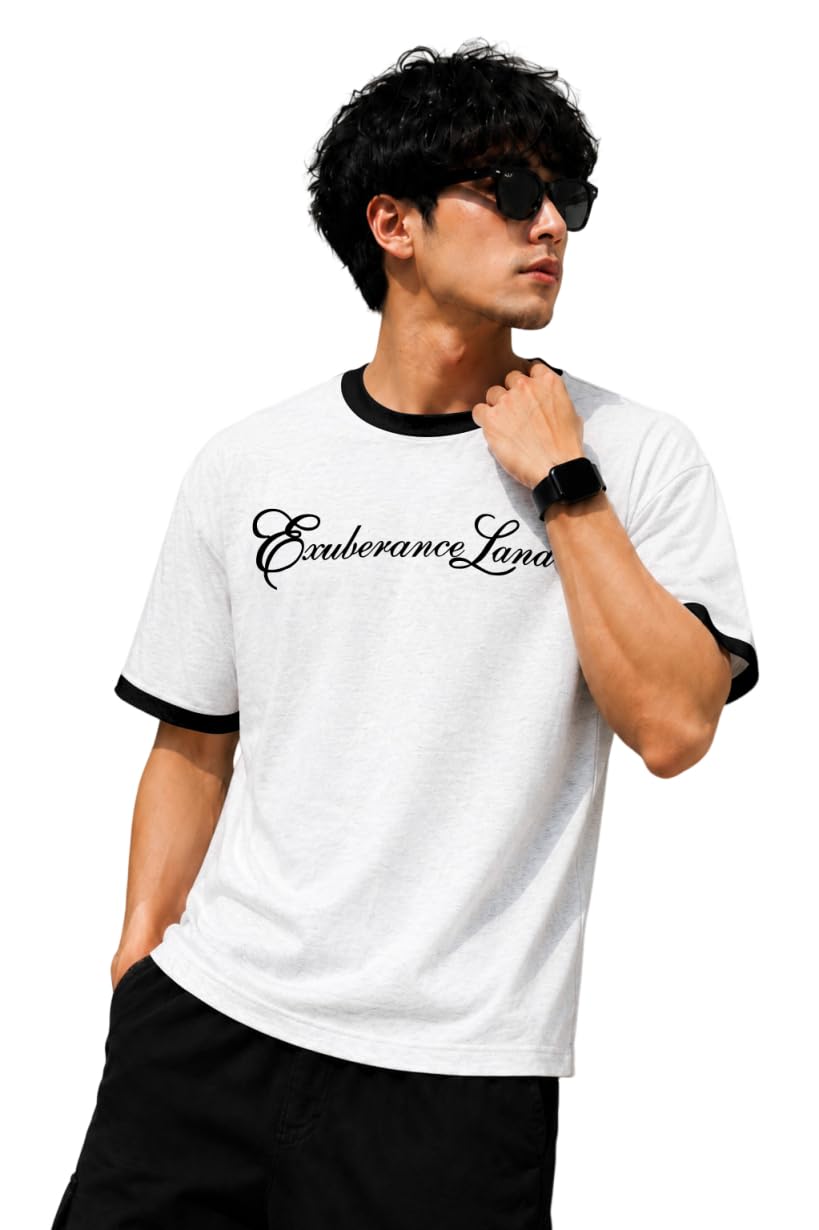 Men Crew Neck Cotton Blend Printed Half Sleeve Tshirt-image-20