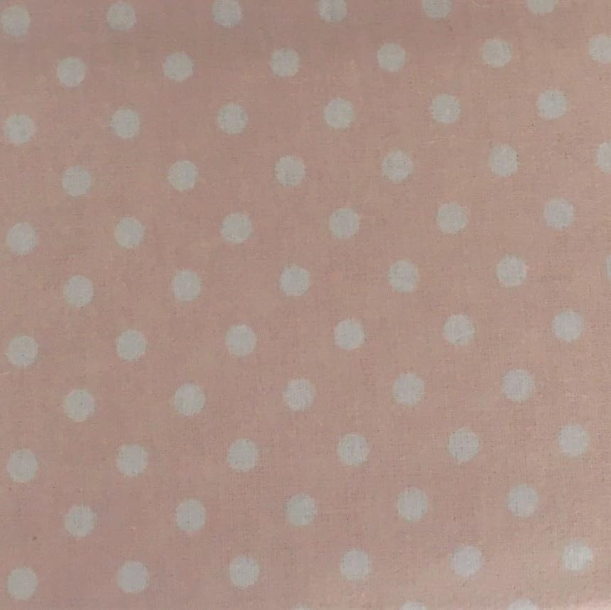 Snugglemore Luxury 100% Brushed Cotton Flannelette Pillowcase Pair (Pink Polka Dot)