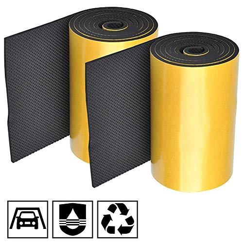 Preisvergleich Produktbild KEYkey Garage Wandschutz Thick Wasserbeständigkeit entfernbares Selbstklebende Für Autotürschützer Schaumstreifen mit 2-teiligem In 2m * 20cm 6,5 mm Dicke