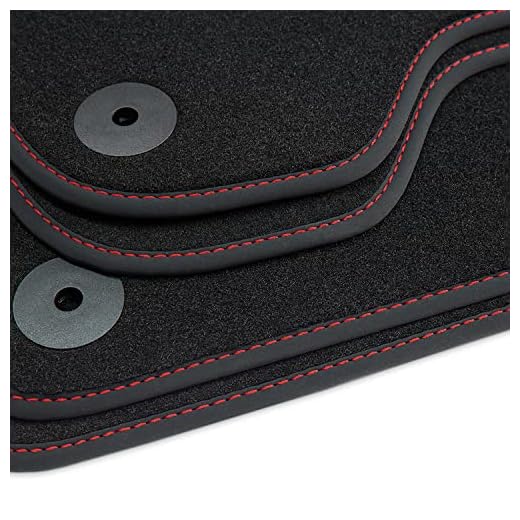 tuning-art 155R-FBA Fußmatten Exclusive-Line für Seat Leon 2 1P 5-Türer 2005-2012