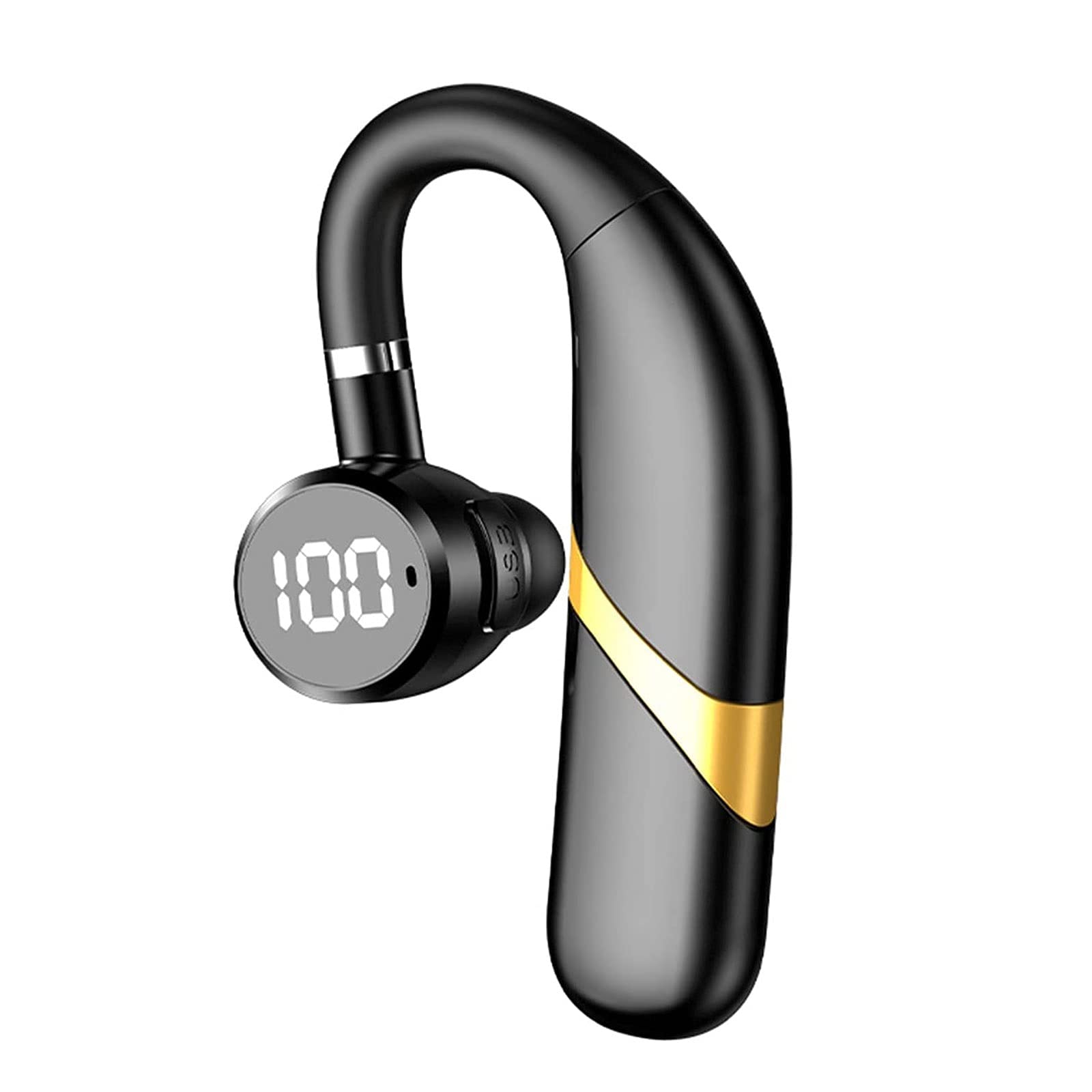Auricolari wireless, True Wireless Bluetooth 5.0 con microfono, IPX7, impermeabili, con custodia di ricarica, per corsa, palestra, allenamento all'aperto