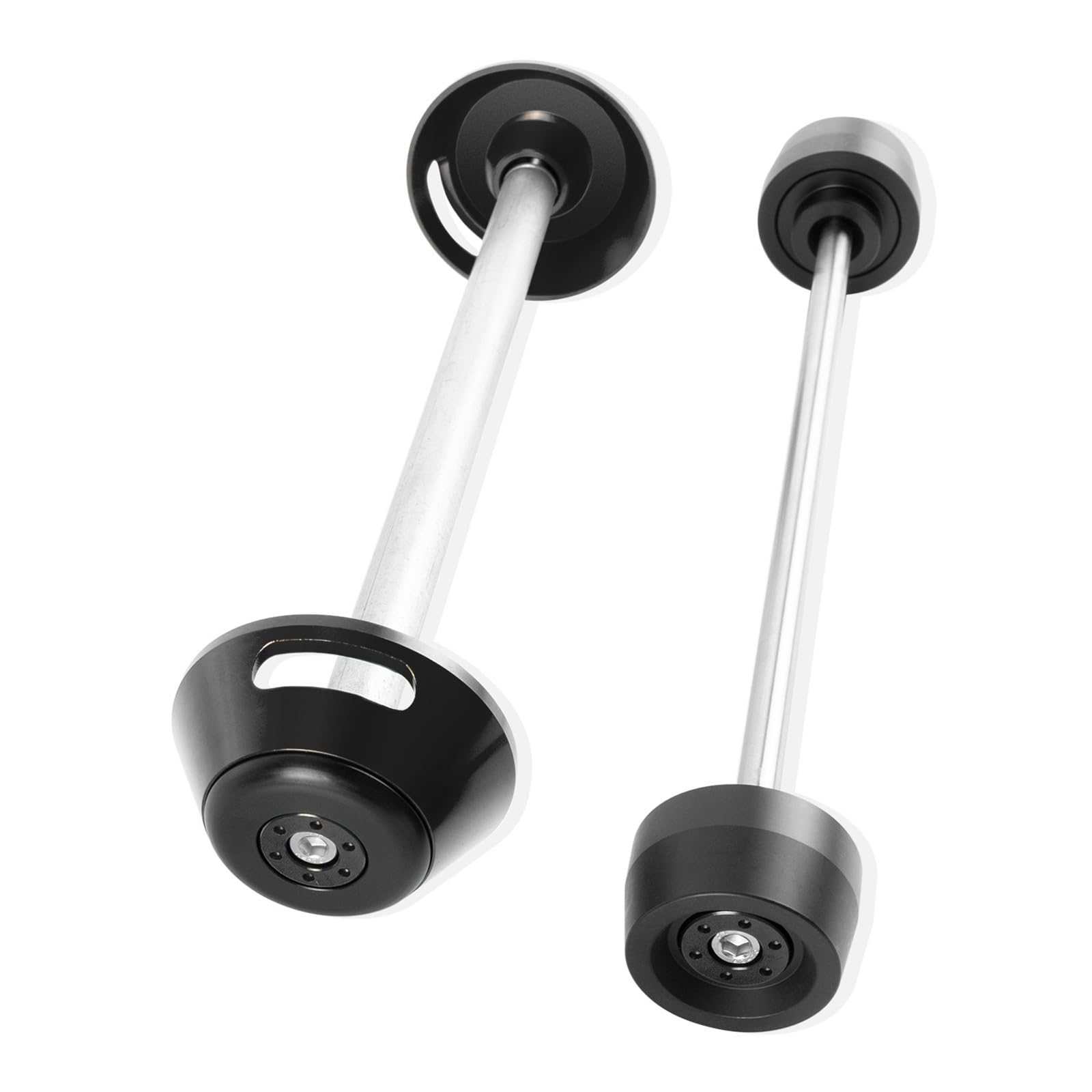 Pasuje do Ducati Multistrada 1200/1260 osłona koła widelca Crash Slider | Motocykl Przednia Oś Tylna Widelec Osłona Koła Crash Slider(Black)