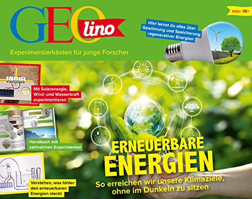 FRANZIS 67085 - GEOlino Erneuerbare Energien - Mit Solarenergie, Wind- und Wasserkraft experimentieren - Baue Dein eigenes vollfunktionsfähiges Kraftwerk - Ab 10 Jahren – Bild 4