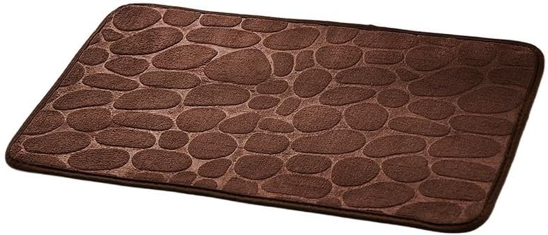 Miniatura 3 de FORINC Alfombra antideslizante antideslizante con relieve de Adoquines, Felpudo De Espuma Viscoelástica para Baño, Lavabo, Ducha Y Habitación