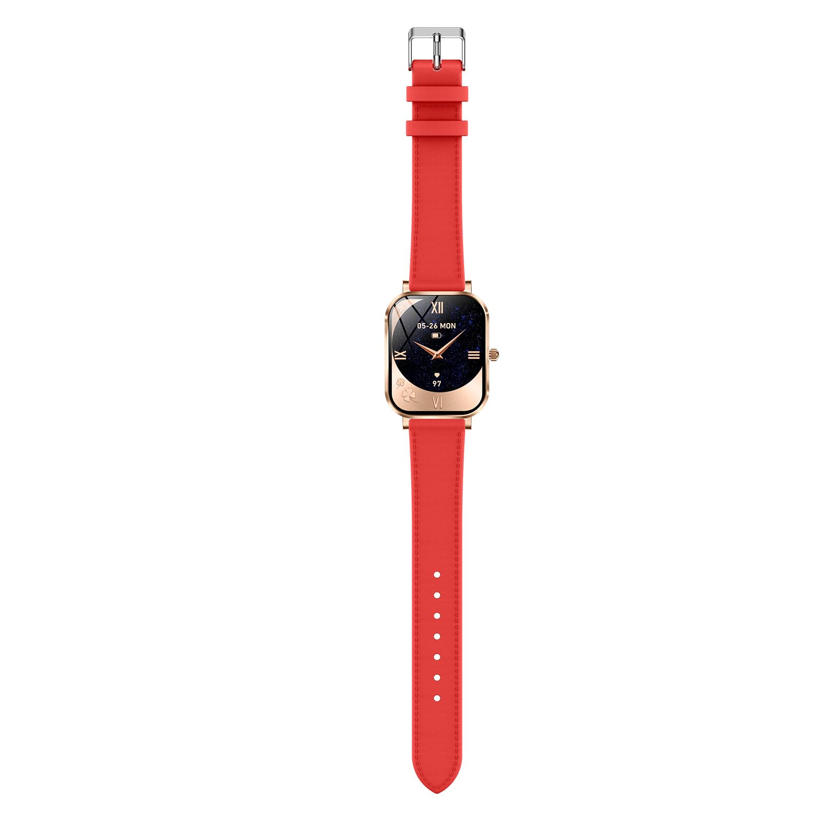 Domary Orologio Sportivo Intelligente da Donna con Corpo in Metallo e