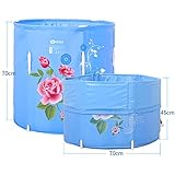 El baño inflable y portátil que cabe en muchos baños y en el que tanto adultos como niños pueden disfrutar de un agradable baño caliente, para un momento especial de relajación.