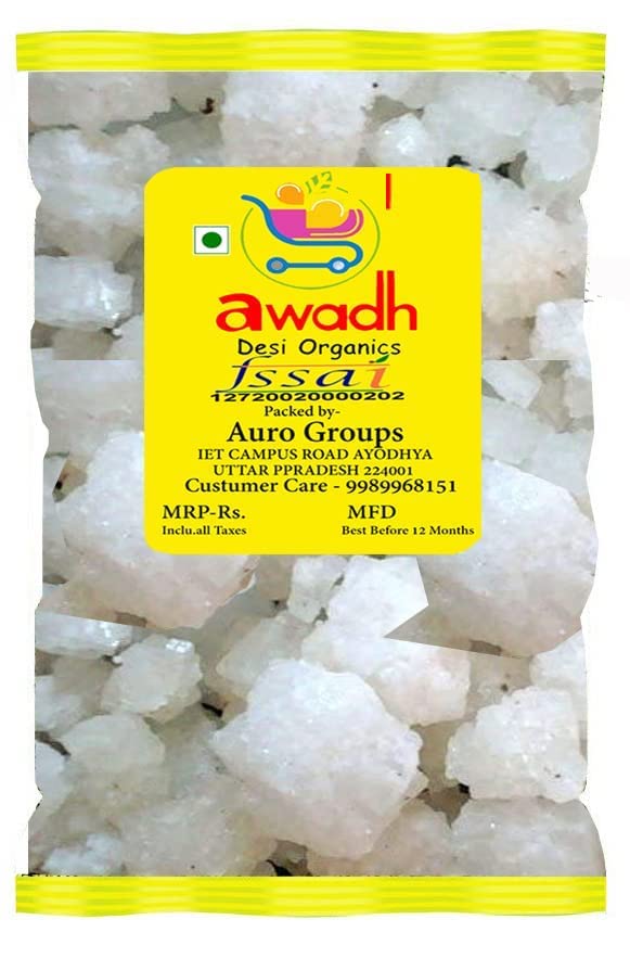 Awadh Vastu Salt 500G-Khada Salt Suddh Namak-Negative Energy Cleanser/Remover Sea Salt-Traditional Crystal White Salt,Village Salt,Sabut Namak,Desi Namak,Traditional Crystal White Salt (B0BVMWFZNZ) Amazon Price History, Amazon Price Tracker