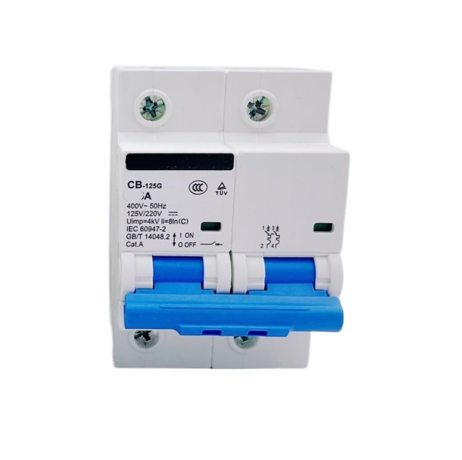 CHULKJFX AC and DC air Switch CB-60G 125G 2P Circuit Breaker(25v)