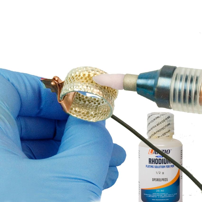 Premium Pen Rhodium Plating Solution – High Concentration for Precision & Quick Repairs, Ideal for Two-Tone Plating