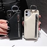 スマホケース ジョンハン iphoneケース iphone16proケース 同型財布のケース PU アイフォンケース 携帯電話カバー iphone13ケース 保護カバー 韓国kpopアイドル コスプレ小物 iphone多機種対応 ギフト (iPhone16,くろ) [並行輸入品]