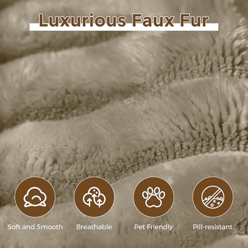 Image of 133 inch Oversized Cloud Boneless Sofa Couch with Chaise, Modern Corduroy U Shaped Modular Sectional Sofa with Deep Seat, Comfy Couch with Cupholders and Storage, No Assembly Required-Camel