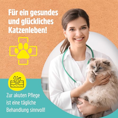 Green Hero Ohrentropfen 200 ml | Bei Ohrmilben und Entzündungen für Katze und Hund unterstützt die Ohrenpflege, den Regenerationsprozess der Haut | Mittel gegen Juckreiz bei Hefepilz & Ohrenentzündung