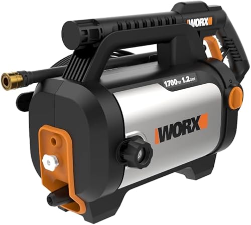 Worx Lavadora a presión eléctrica de 13 amperios Max 1870 PSI Max 1.4 GPM WG602