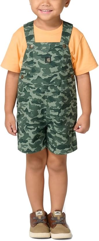 Carhartt Baby Boys Short-sleeve Pocket Bodysuit