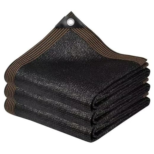 ZOZIJIU Tenda da sole - Rete ombreggiante da giardino con occhielli Protezione solare Telo ombreggiante per patio esterno Pergolato Balcone Serra Pollaio Verdure da giardino
