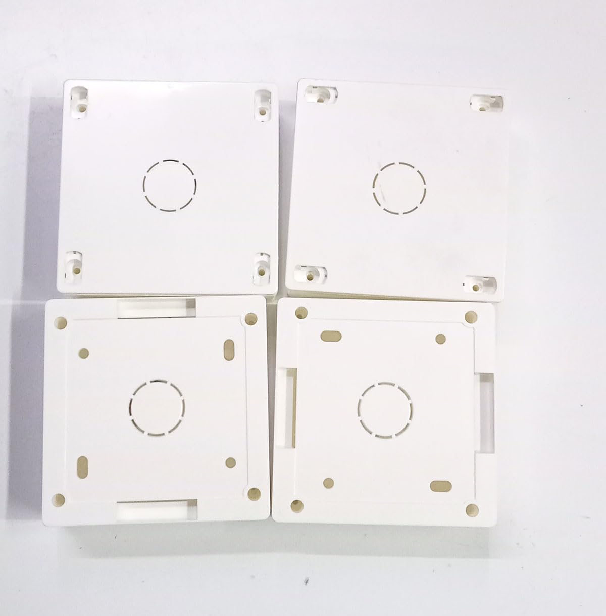 Camera Box/PVC Box for CCTV Camera Mounting (4 x 4 inch) 4 Pcs-image-28