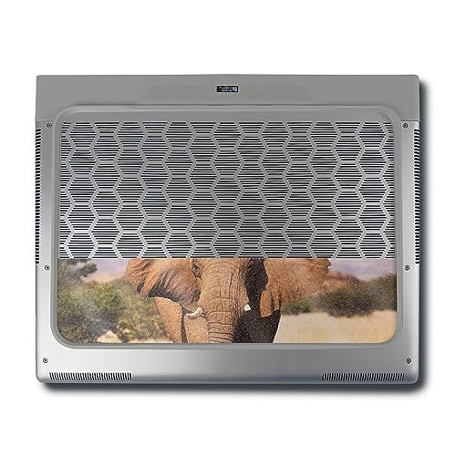 Image of MightySkins Glossy Glitter Skin Compatible with Alienware X16 R1 (2023) Full Wrap Kit - Elephant | Protective, Durable High-Gloss Glitter Finish | Easy to Apply & Change Styles | Made in The USA