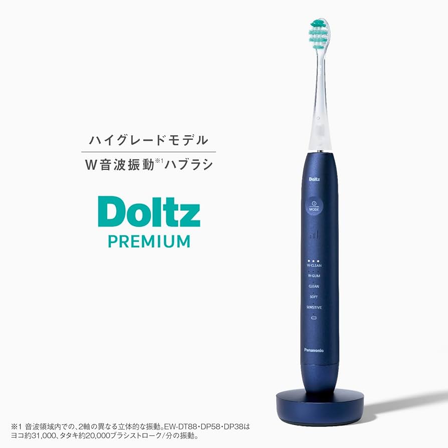 Panasonic Doltz 電動歯ブラシ パナソニック Panasonic 電動歯ブラシ Doltz （ドルツ） グレー