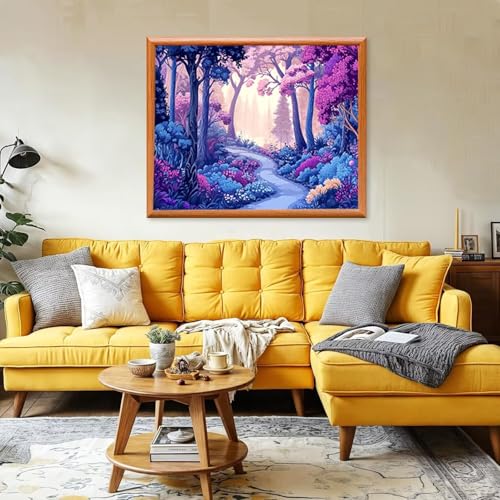 DIY painting by numbers kits sin experiencia bosque animado 2