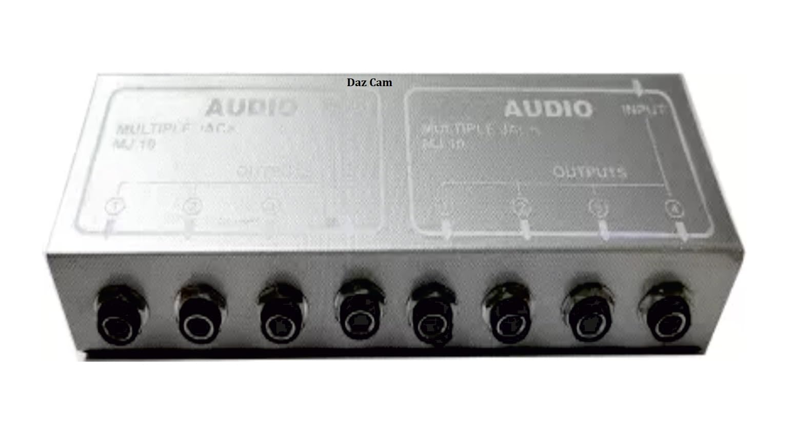 Daz Cam M J-10 Multiple Jack 1 to 4 Channel Dual Splitter Mono Passive Instrument In/Outs Color : Silver Pack of 1 (B0CGNQJYBN) Amazon Price History, Amazon Price Tracker