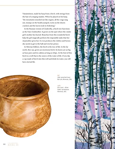 Celebrating Birch: The Lore, Art, and Craft of an Ancient Tree (Fox Chapel Publishing) Woodcarving Projects, Legends, Folklore, History, and the Importance of Birch Trees, Wood, Bark, and Sap - Image 7