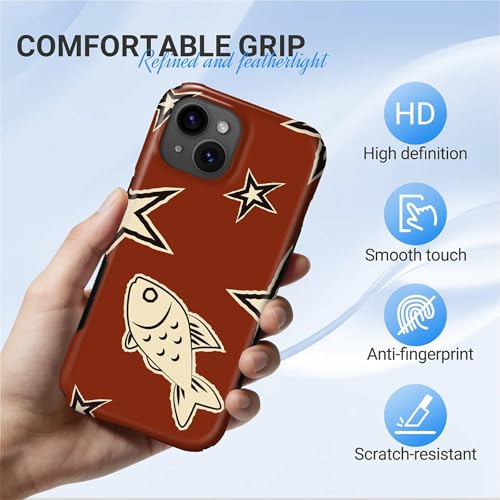 Coque iPhone 15 Plus MagSafe rigide silicone rouge - 6