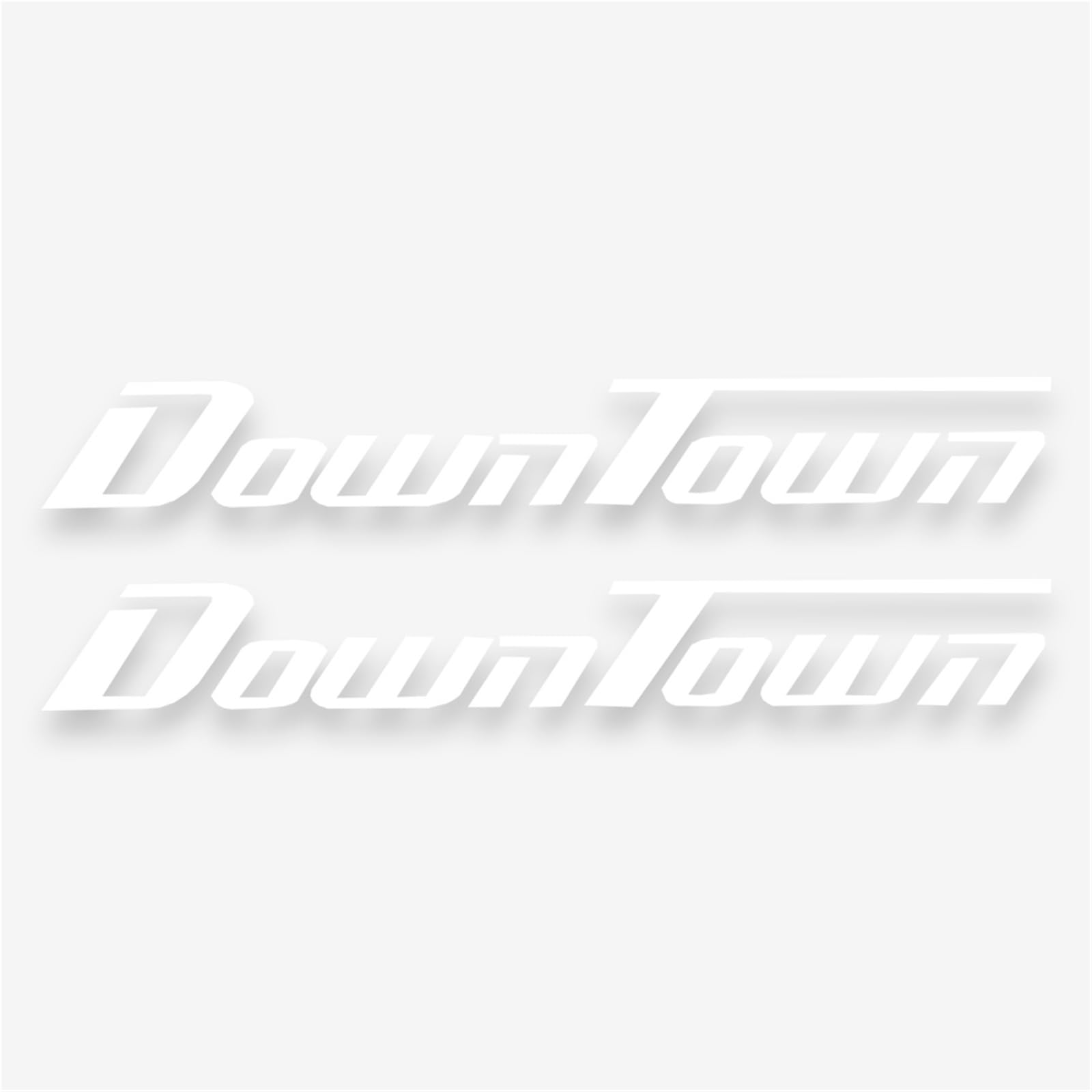 Jganrf Silver Motorcycle Stickers Waterproof Decals For Downtown 300I 350I 125I 300 125 350 250I 200I Accessories Motorbike Sticker
