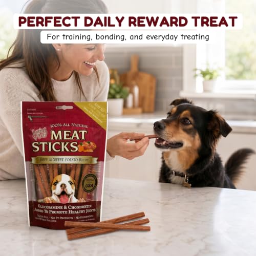 Loving Pets Gourmet Meat Sticks - Sweet Potato and Beef Recipe, Dog Treat, 5oz - image 7