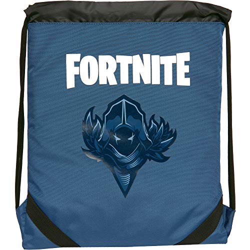 Zaino Coulisse Con Tasca Raven Fortnite blu