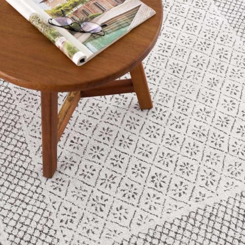 Tapete Lauf Boho Vintage Gris Claro 78x221 cm miniatura 6