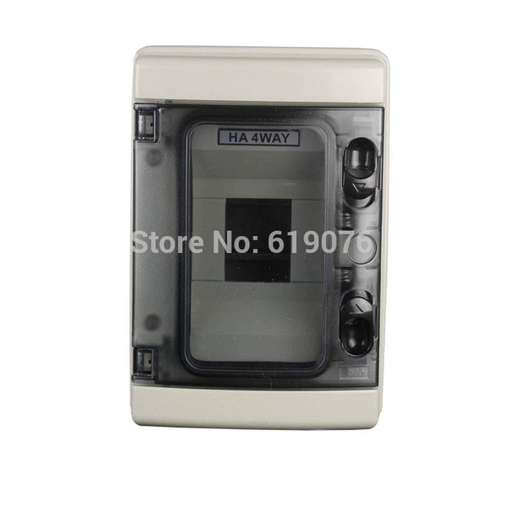 HA 4way 140 * 210 * 100 Waterproof Power Distribution Box Home Switch Box