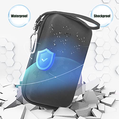 Vocoxgpow Hard Case For Backbone One Mobile Gaming Controller[Shockproof] Carrying Case For Backbone One With Wristband,Keychain And Net Pocket For Accessories(Case Only) #TOP2