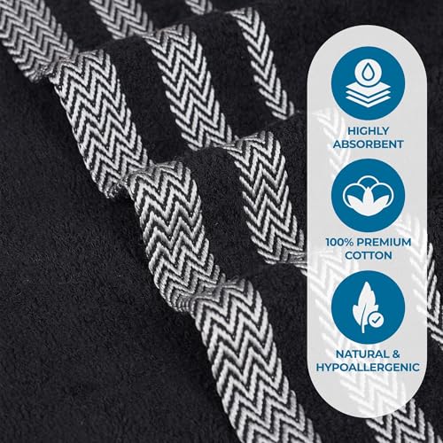 Drap de bain absorbant séchage rapide lot de 2 grands formats