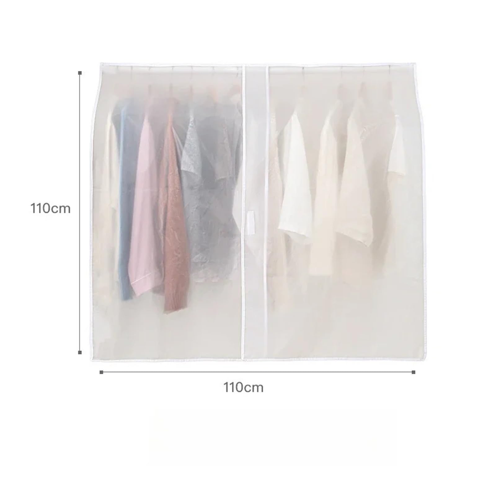 fundas para ropa Clothing Covers, Transparent Garments, Wardrobe Storage Solutions, Suits, Hanging Bags, Breathable Thick Garment(3 Pcs)